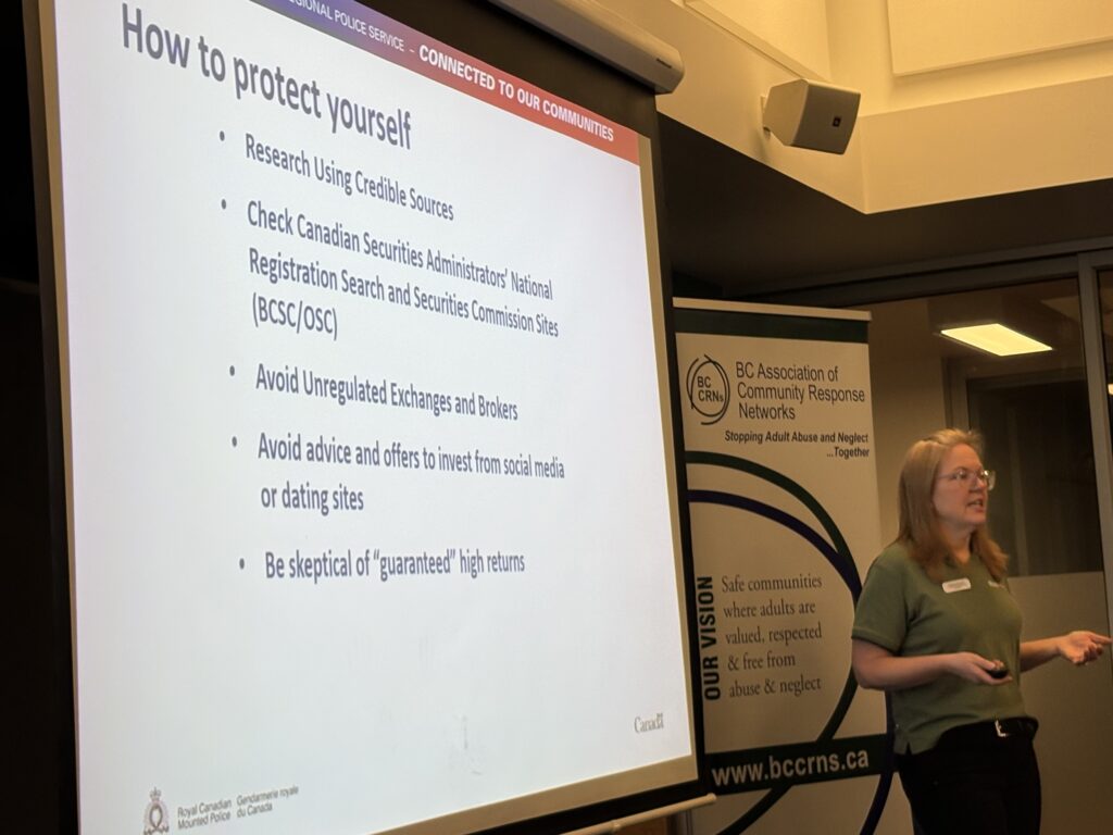 Coquitlam North CRN (Fraud & Scams Workshop) 2026 3