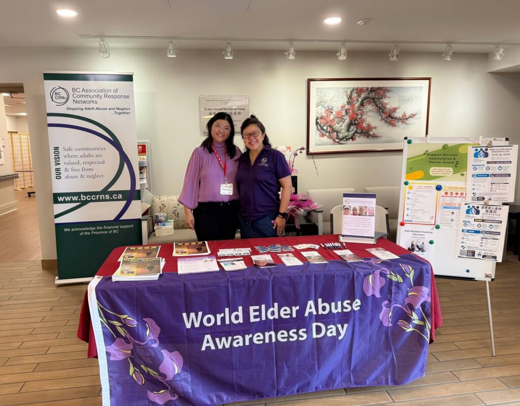 Villa Cathay Care Home WEAAD info booth and workshops!