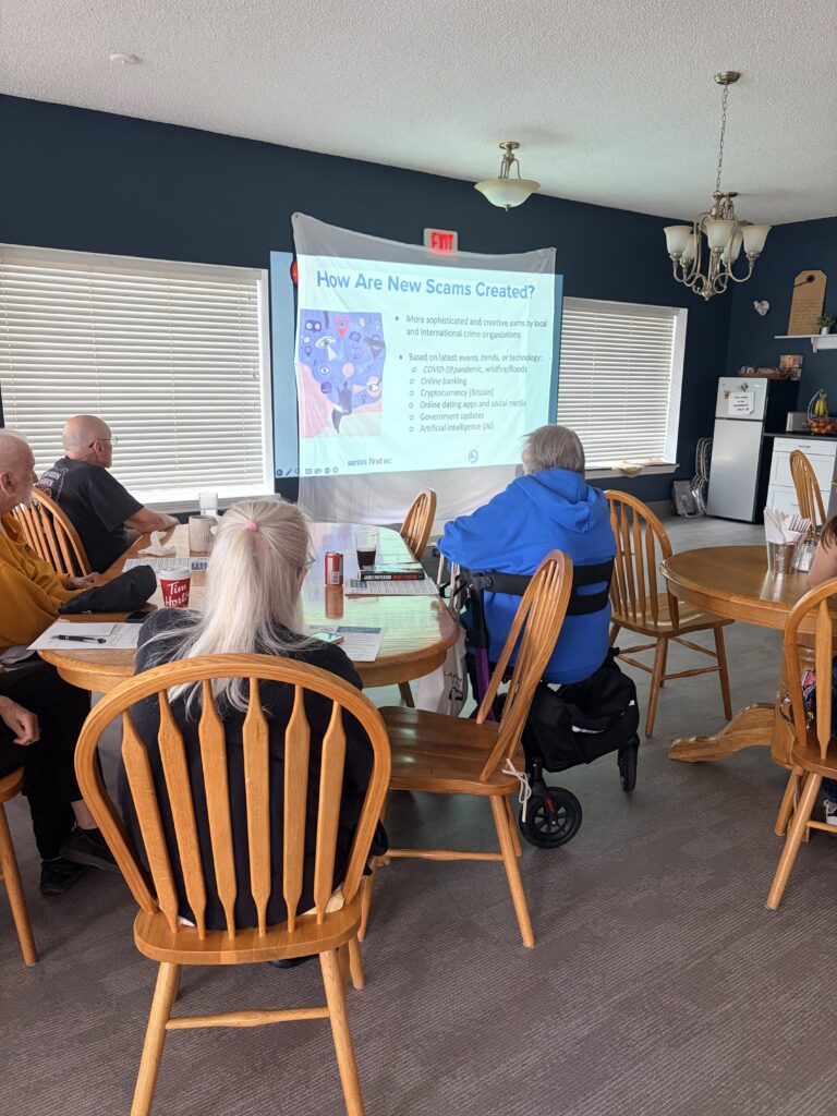 Fort St. John CRN (Fraud and Scams Learning Event Held at Abbeyfield House) 2026 3